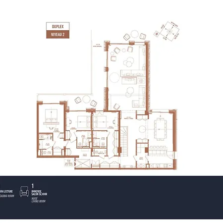 Appartement Antares Naos 204d - Huge Duplex Luxury Inski Out *